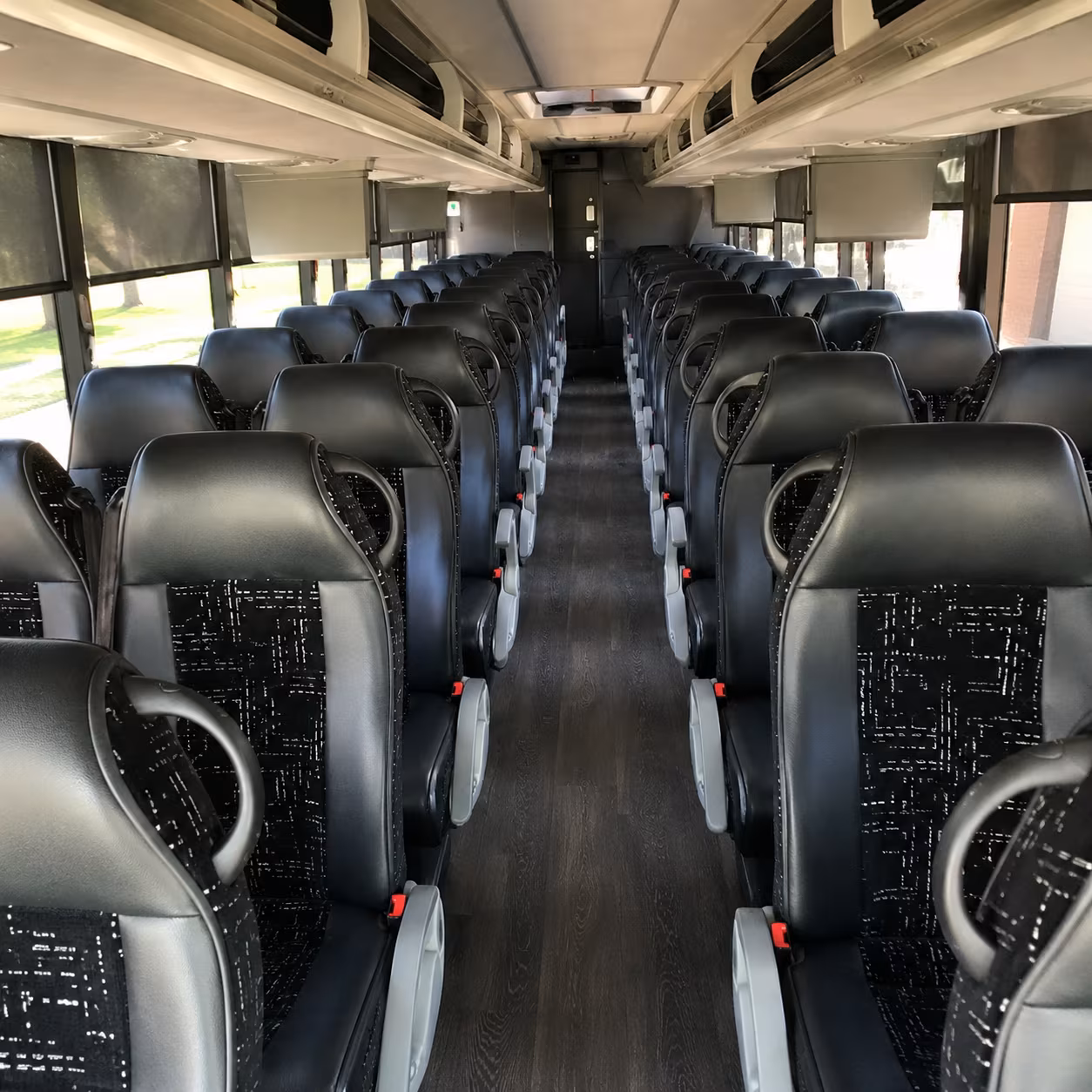 new britain charter bus interior