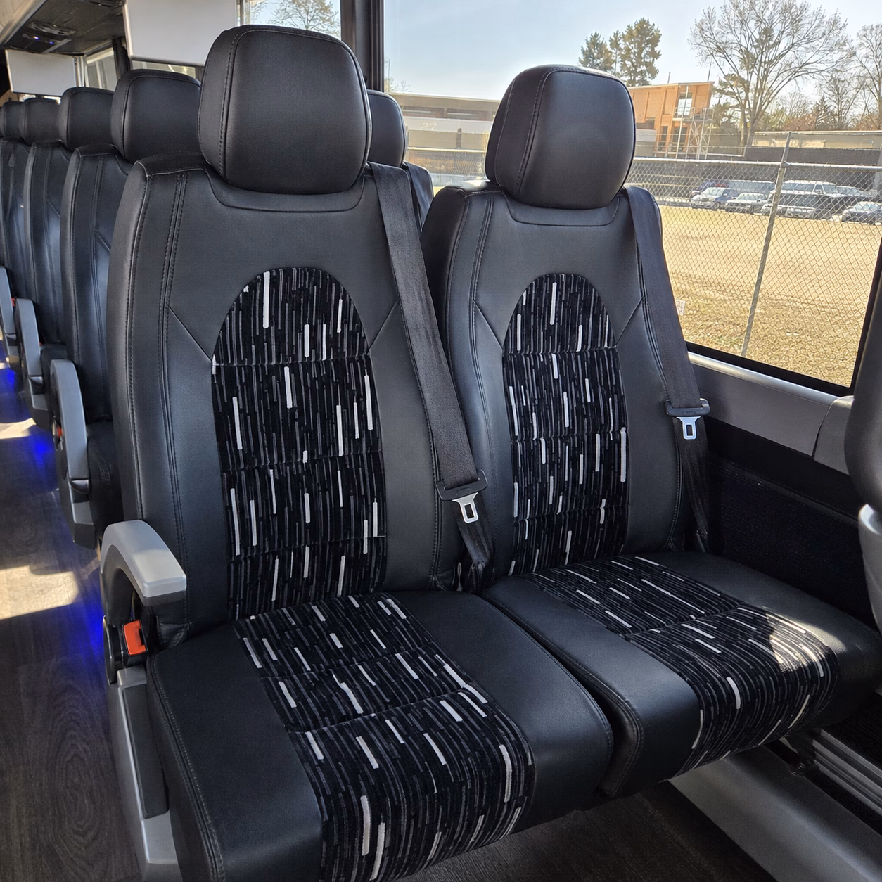 new britain wedding transportation onboard seating